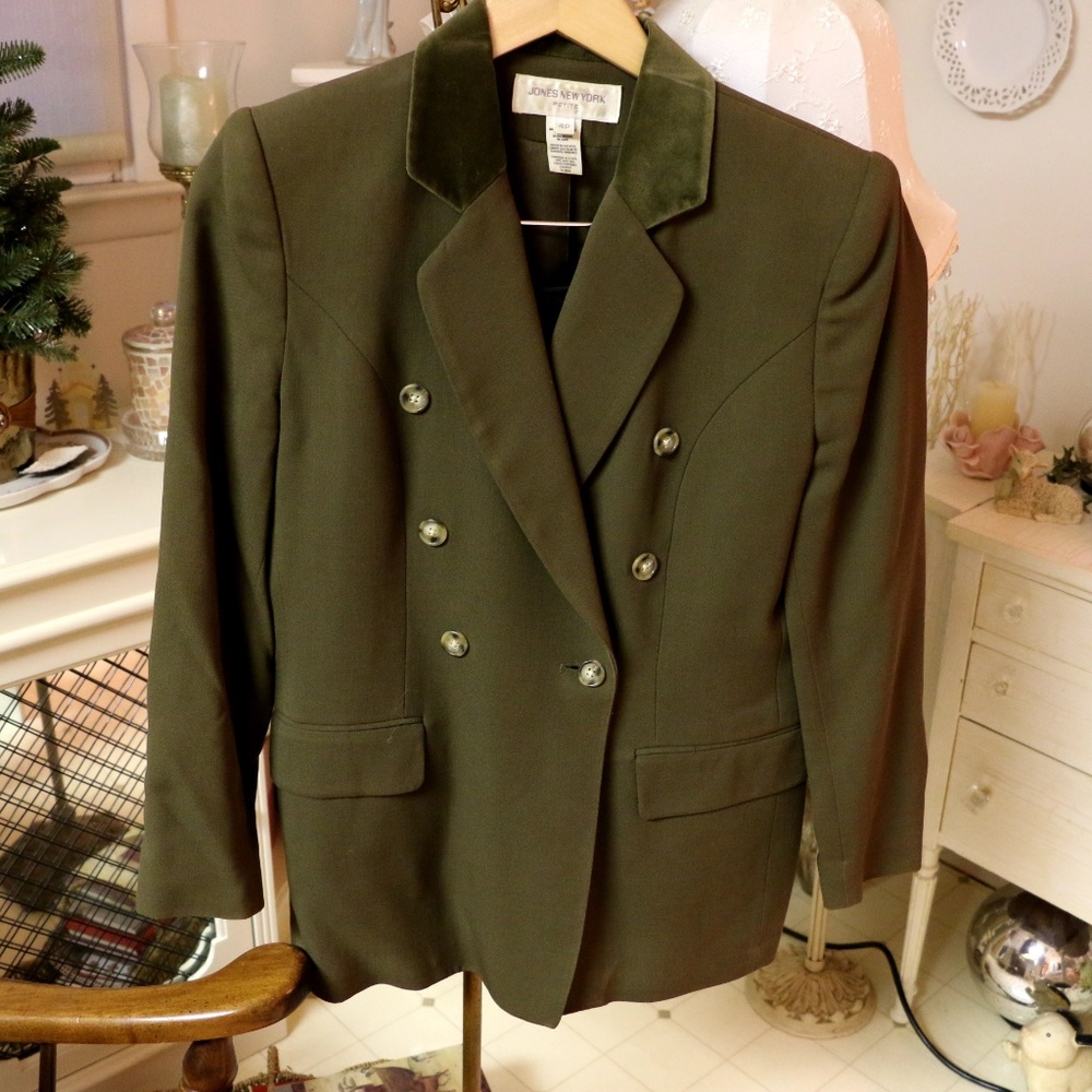 Army Green Jones New York Blazer
